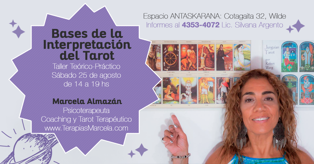 Image 1: anuncio_flyer bases tarot wilde
